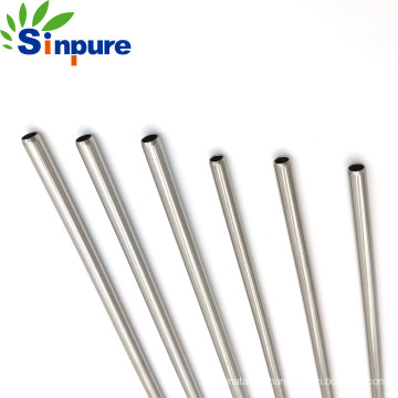 Customized Telescopic Straw Stainless Steel Drinking Straws Reusable for Bar Part